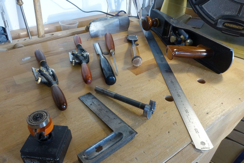 Some Tools on the bench